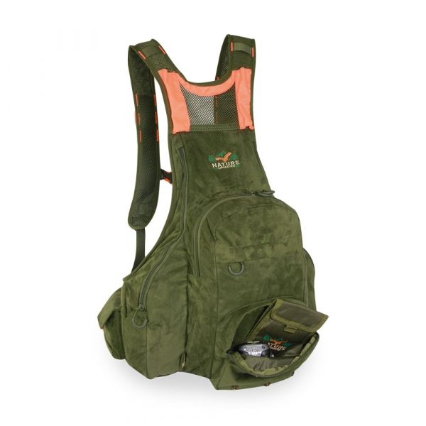 Chaleco mochila de caza Nature by Marsupio Suede Wild 24 litros