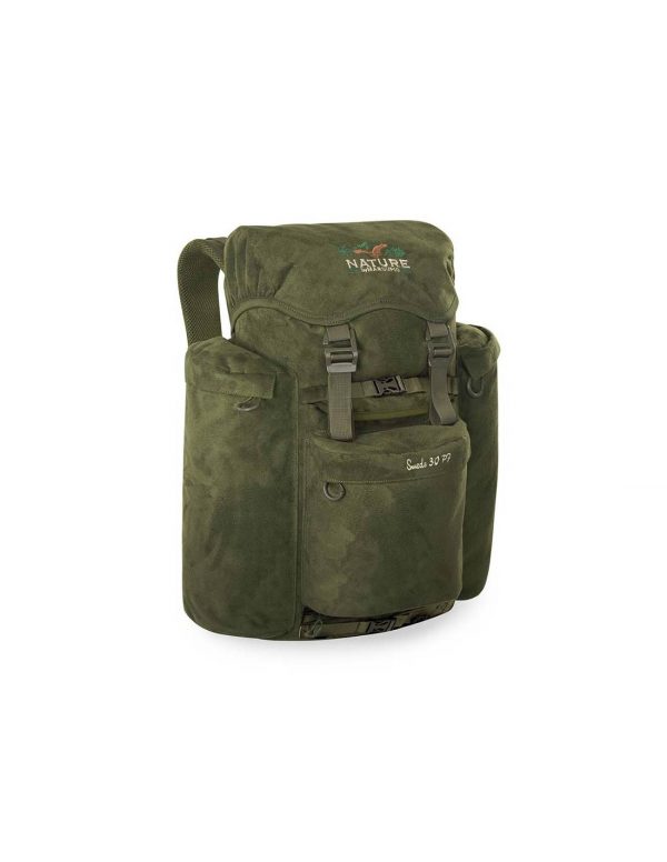Mochila de caza con bolsillo para rifle Suede 30 litros PF Nature by Marsupio