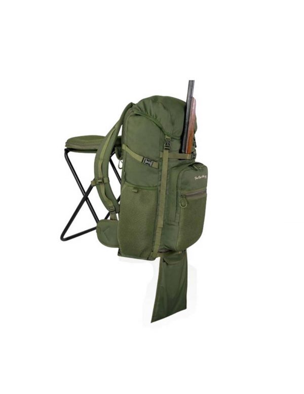 Mochila de caza con bolsillo para rifle y silla For-Rest 45 litros Nature by Marsupio