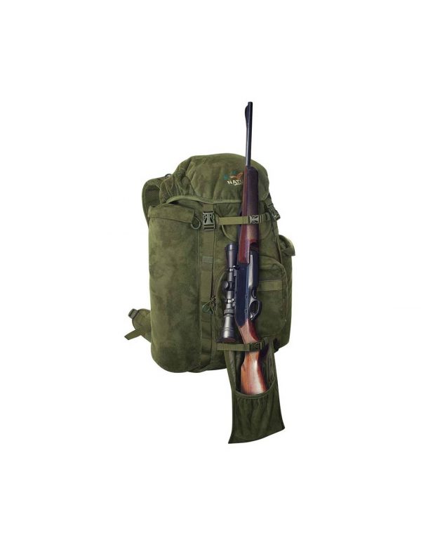 Mochila de caza con bolsillo para rifle Suede 45 litros PF Nature by Marsupio