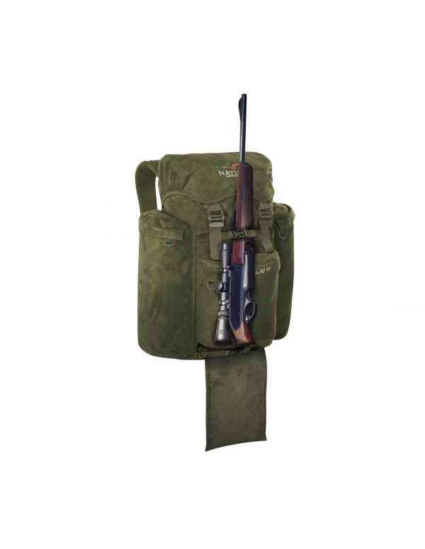 Mochila de caza con bolsillo para rifle Suede 30 litros PF Nature by Marsupio