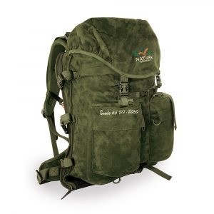 801017_MAIN Mochila de caza con bolsillo para rifle Suede 65 litros PF Pro Nature by Marsupio