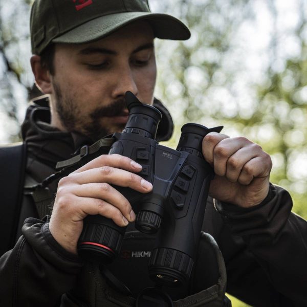 Binoculares multiespectro con telémetro + IR 940 nm 850 nm Habrok 4K HQ35L HIKMICRO