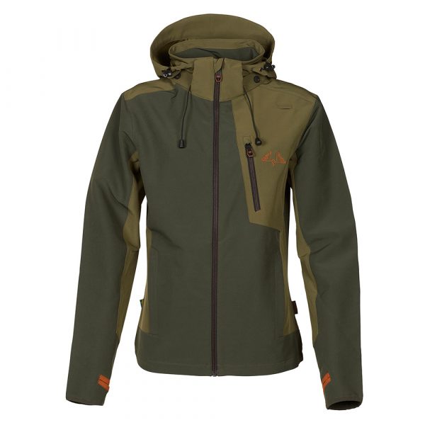 Chaqueta de caza para mujer Lynx Antibite Hunting Verde Swedteam
