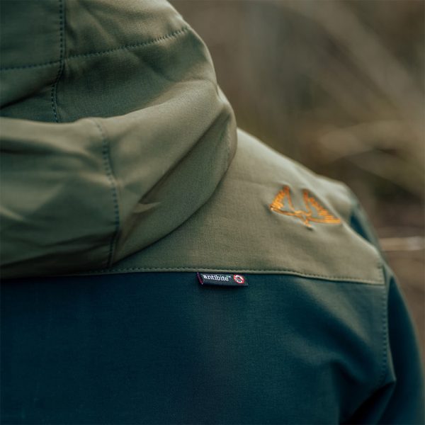 Chaqueta de caza para mujer Lynx Antibite Hunting Verde Swedteam