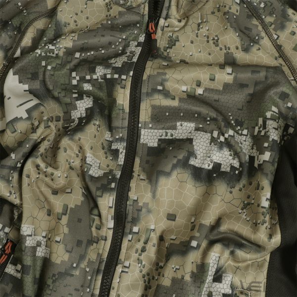 Jersey de caza con cremallera Ridge Light Desolve