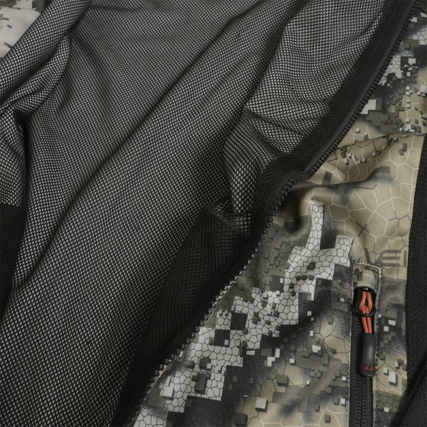 Jersey de caza con cremallera Ridge Light Desolve