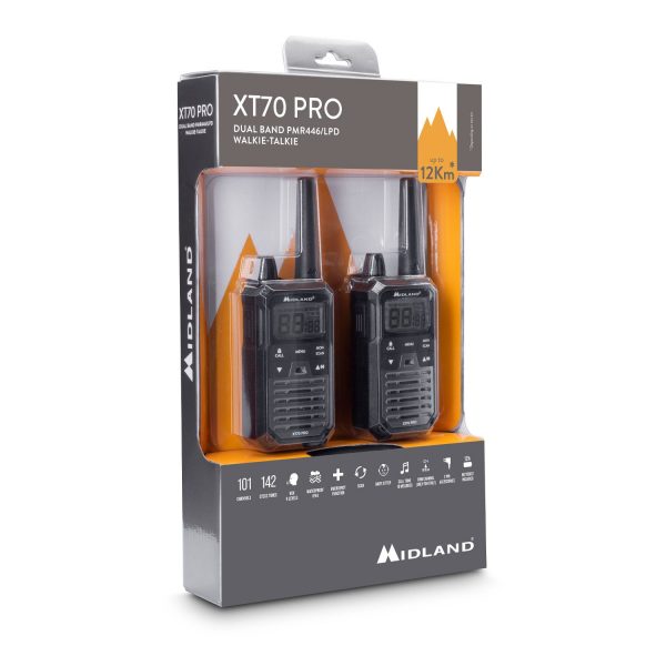 Walkie Talkie XT70 PRO Pareja Midland