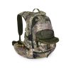 Mochila-Nature-by-Marsupio-SUEDE-CAMO-38-imagen-frontal-con-bolsillo-delantero-abierto Mochila de caza con bolsillo para rifle Suede Camo 38 litros PF Pro Nature by Marsupio