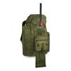 Mochila de caza con bolsillo porta rifle Suede 45 +10 litros Nature by Marsupio