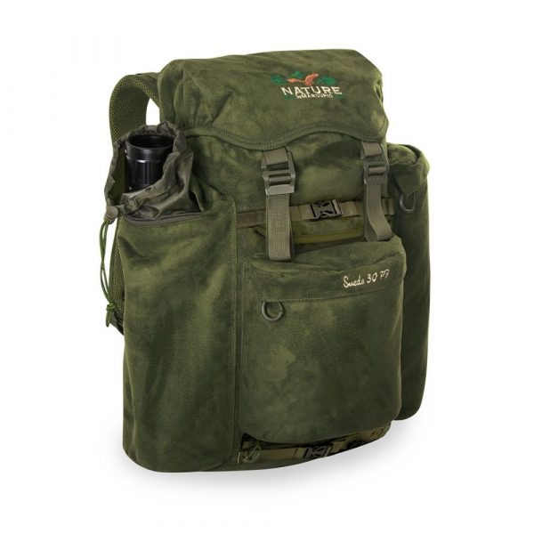 Mochila de caza con bolsillo para rifle Suede 30 litros PF Nature by Marsupio
