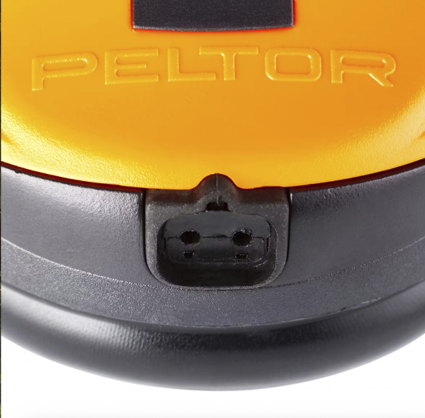 Casco Electrónico Caza-Tiro Deportivo 3M™ PELTOR™ SportTac 26Db Naranja/Verde