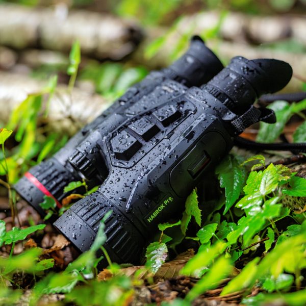 Binoculares térmicos multiespectro HIKMICRO Habrok Pro HX60LS con telémetro + IR 850nm 940nm