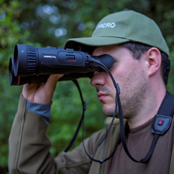 Binoculares térmicos multiespectro HIKMICRO Habrok Pro HX60LS con telémetro + IR 850nm 940nm