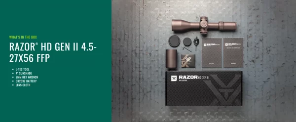 VISOR RAZOR HD GEN II 4,5-27x56