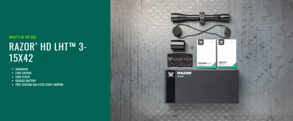 Visor RAZOR HD LHT 3-15x42