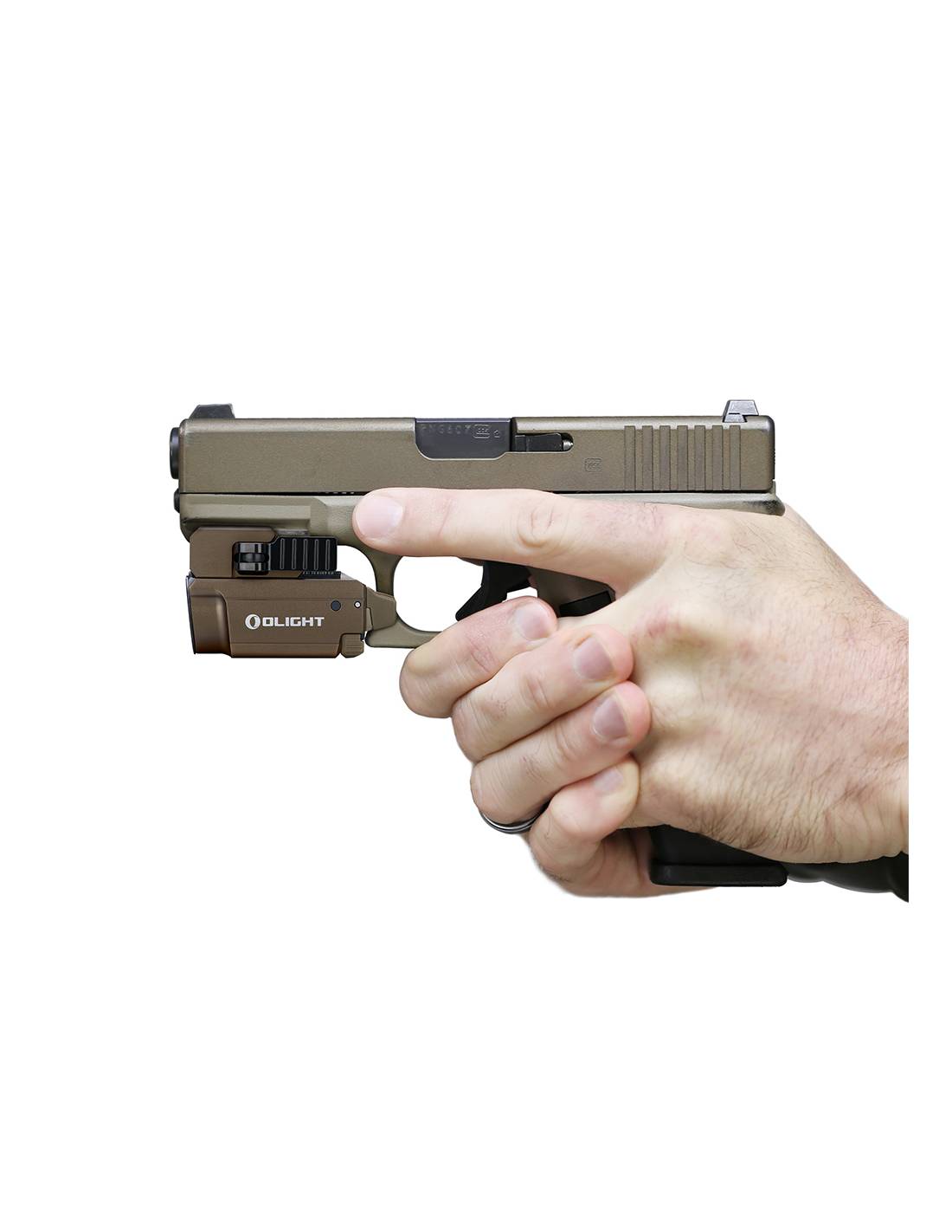 Linterna para arma Olight BALDR Mini 600 lum. con puntero