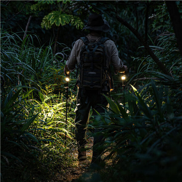 Glowalk-F3T2-Imagen-de-producto-12 Bastones de senderismo extensibles con luz integrada Glowalk F3T2 Trekking Olife