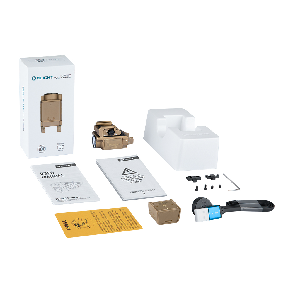 Linterna LED para arma compacta Olight PL-Mini 3 Valkyrie 600 lúmenes