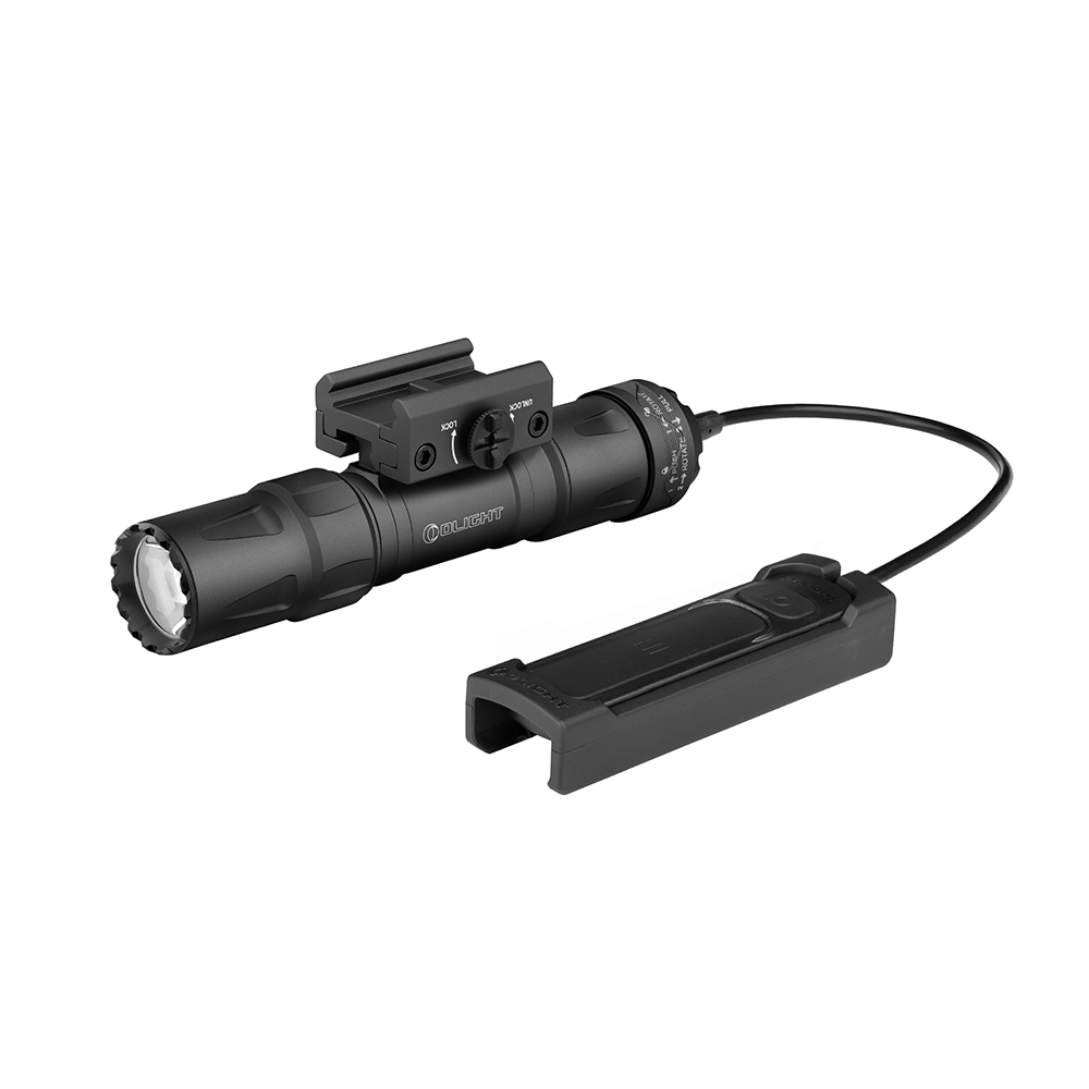 Linterna-para-arma-corta-Odin-S-1500-lumenes-Olight-Picatinny-Negro-imagen-carril Linterna LED para arma corta Olight Odin S 1500 lúmenes Picatinny Negro