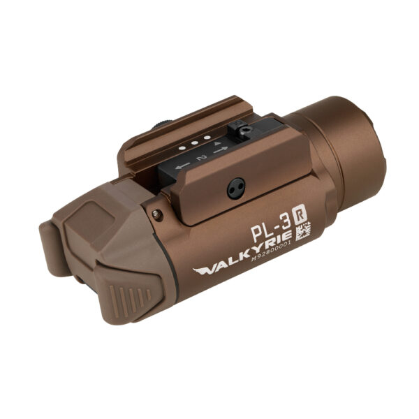 Linterna-para-arma-corta-Valkyrie-PL-3R-de-Olight-color-desierto-imagen-secundaria Linterna LED para arma corta Olight Valkyrie PL-3R 1.500 lúmenes