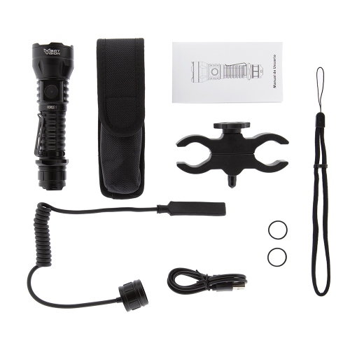 Linterna LED B-Vision FORCE ONE 1.000 lum con kit de caza