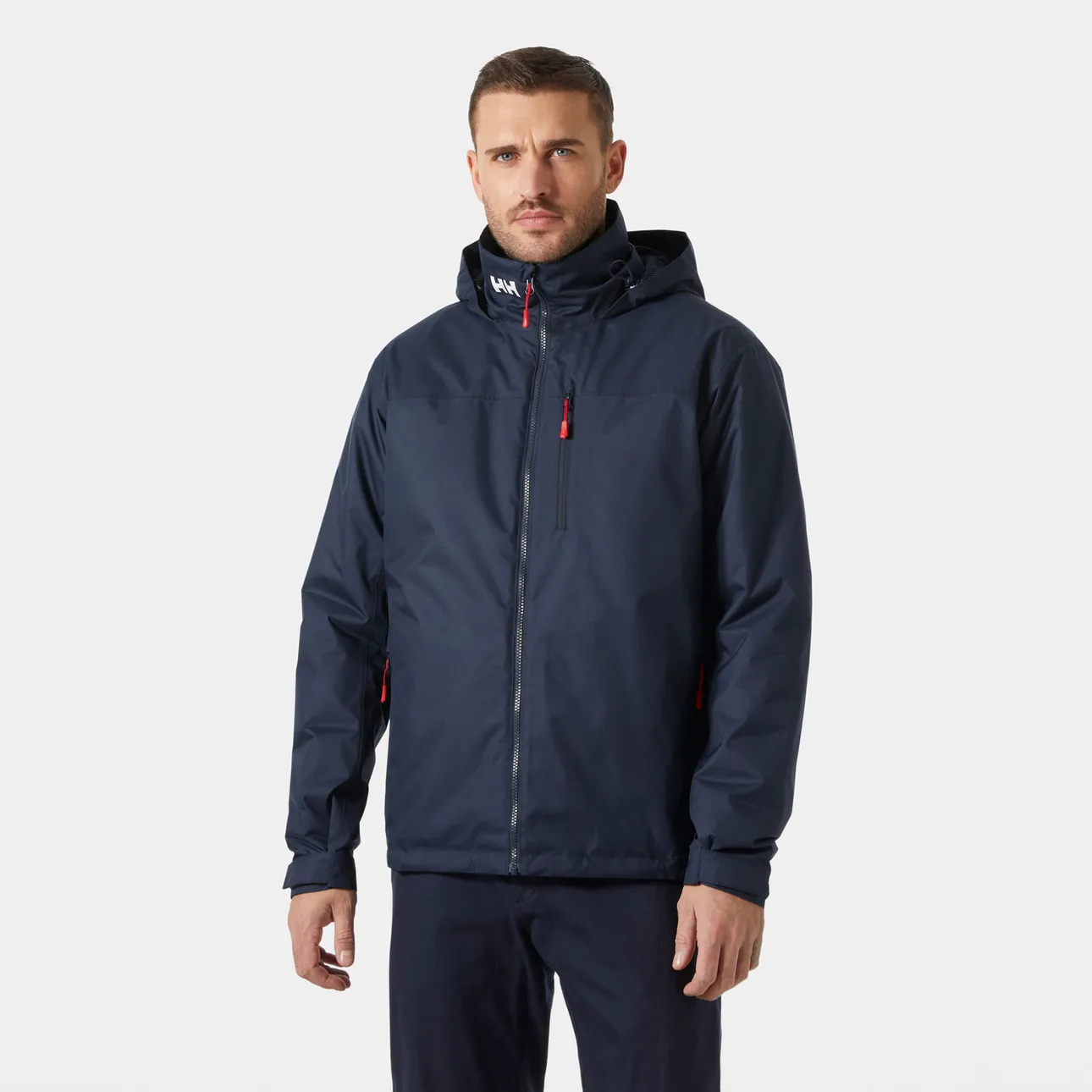 Crew Hooded Pile Jacket Hombre Crew Hooded Pile Jacket Hombre