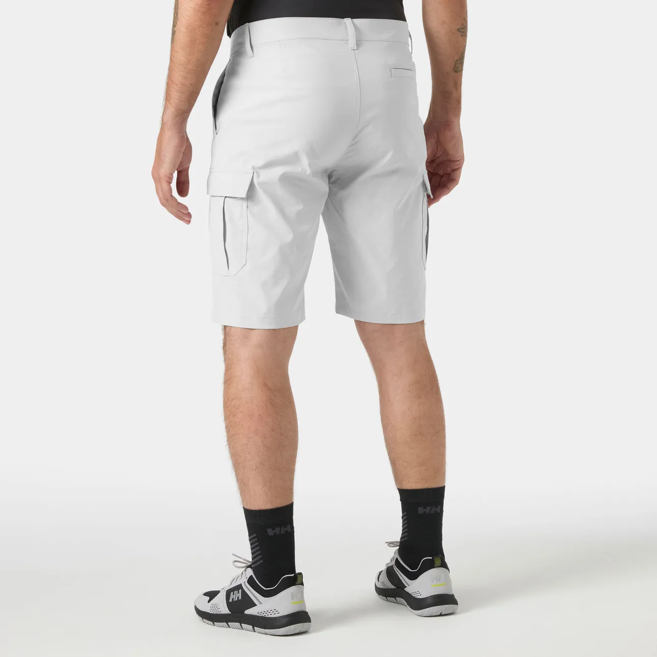 34537_853-1-onbody2 Men's HH Quick-Dry Cargo Shorts 11" Helly Hansen