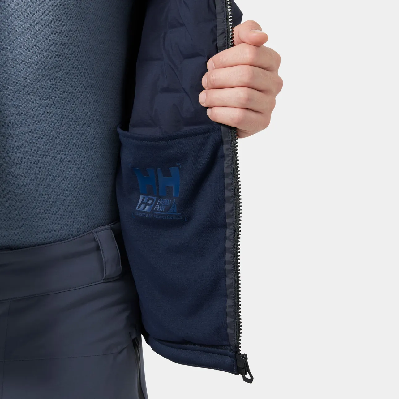 34587_597-2-feature4 HP Hybrid Stretch Hooded Insulator Hombre Helly Hansen