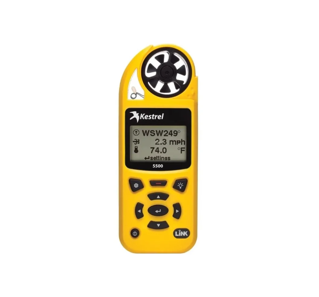 MEDIDOR METEOROLÓGICO KESTREL 5500 AMARILLO