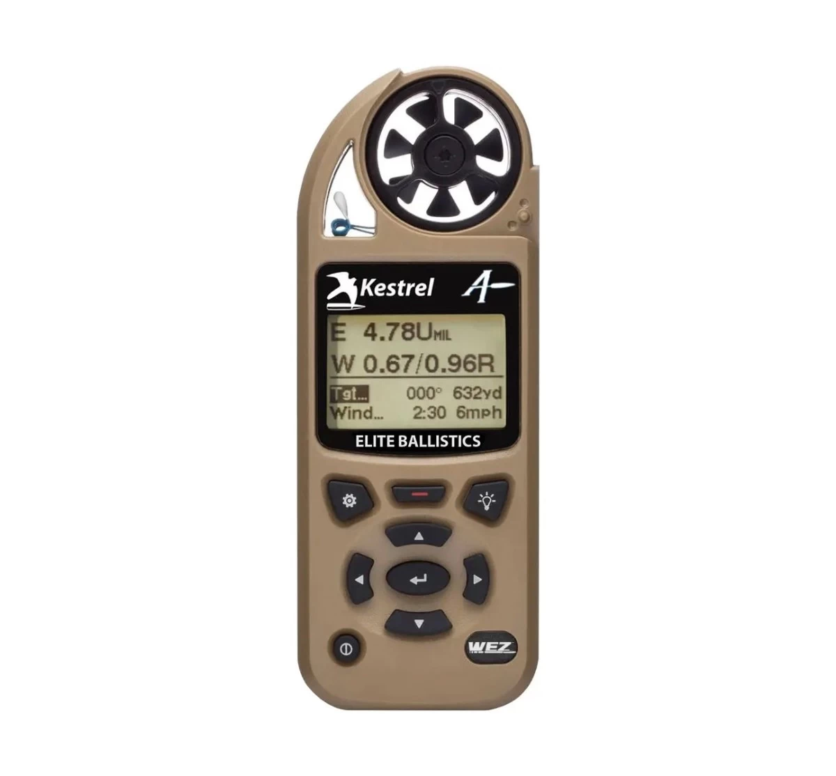 Medidor meteorológico KESTREL 5700X WEZ con pantalla AB color canela