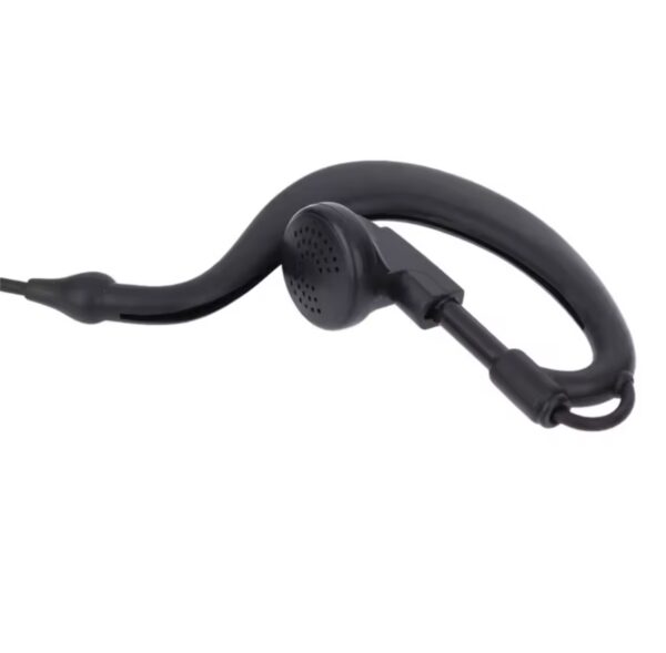 Screenshot Auricular de 2 Pines con Micrófono PTT y Gancho para la Oreja - Cable de 1m - Compatible con Baofeng UV5R, Kenwood, HYT y más